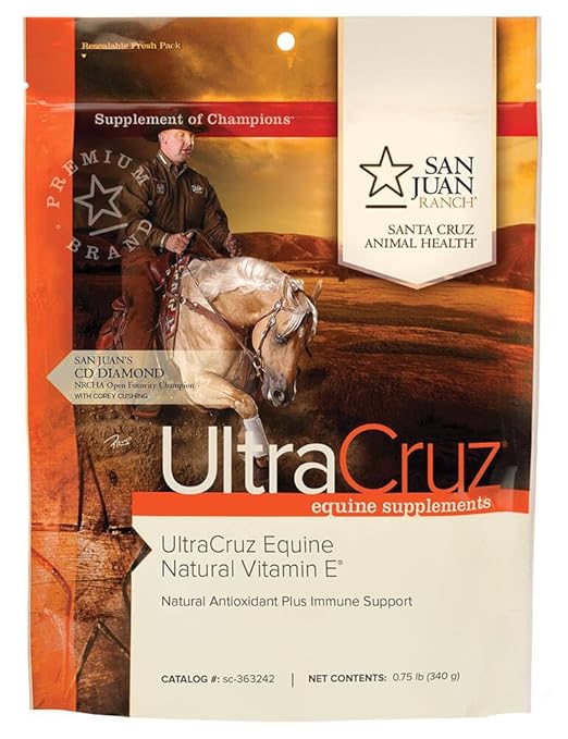 UltraCruz Equine Natural Vitamin E®, Powder, 0.75 lb