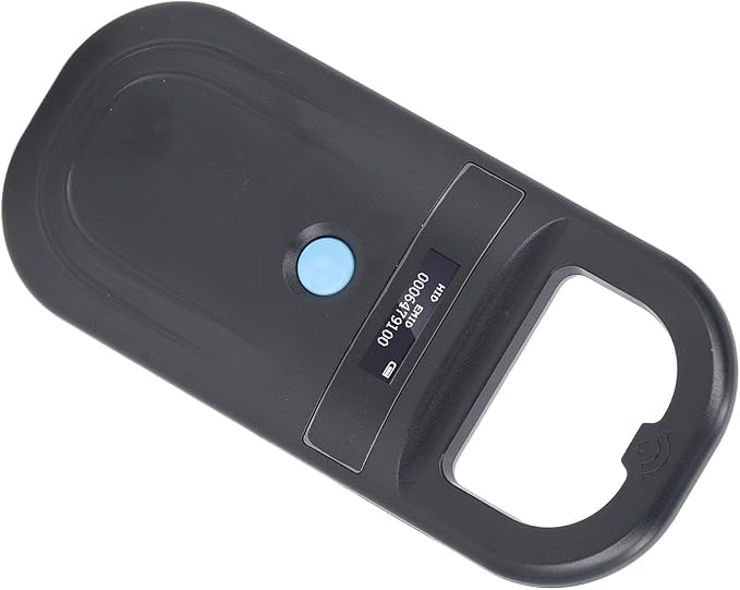 Animal Chip Scanner Handheld Pet Chip Reader for Railway Inspection, 90 Minutes Fully Charged, Sensitive Response, Non Slip Function
