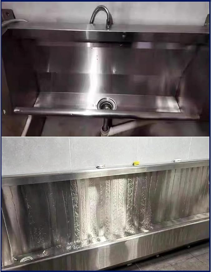 Wall-Mounted Stainless Steel Urinal Trough