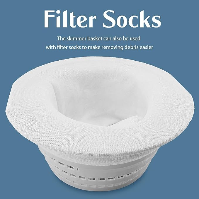 2-Pack Pool Skimmer Basket Replacement