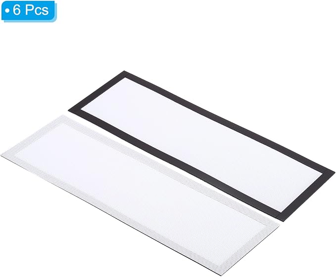 PATIKIL 4"x12" Magnetic Vent Cover, 6 Pack Floor Wall Air Registers Cover