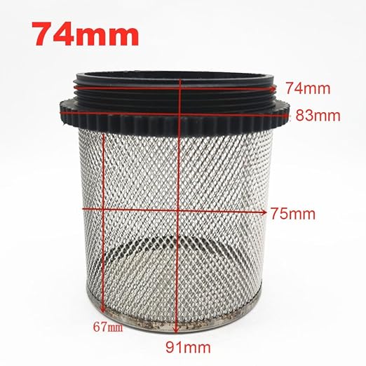 Heavy-Duty Plastic Strainer 1/2 3/4
