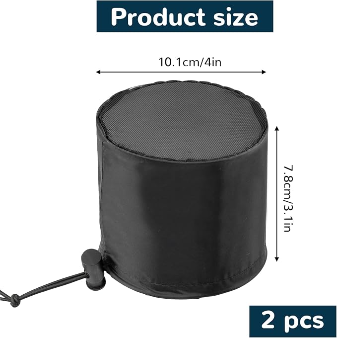2Pcs 4 Inch Grow Tent Vent Cover Filter, Duct Filter Net