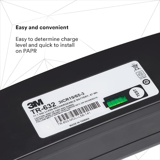 3M PAPR, Versaflo High Capacity Battery TR-632,
