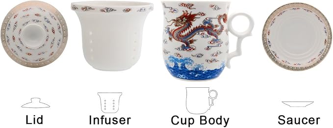 PLESIU Tea Talent Porcelain Tea Cup