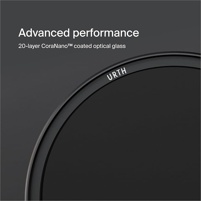 Urth 82mm Magnetic Ethereal Black Mist ½ Diffusion Lens Filter — Cinematic