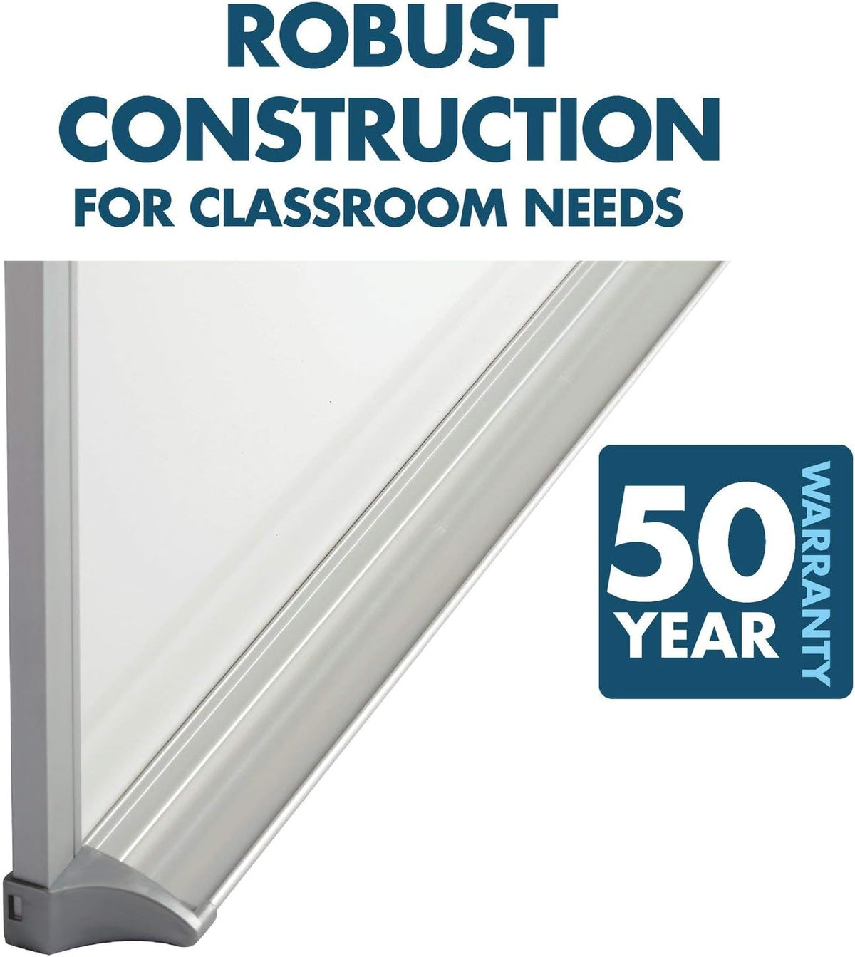 Quartet Magnetic Dry Erase White Board, 120"W x 48"H Whiteboard, Porcelain Surface Will Not Stain or Ghost, Silver Aluminum Frame (PPA410)