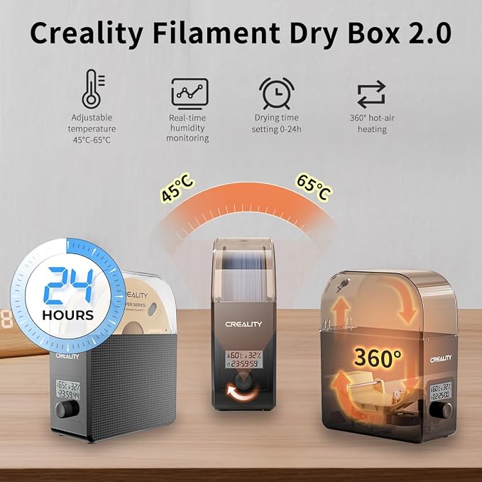 2025 New Creality Official Filament Dryer Box 2.0