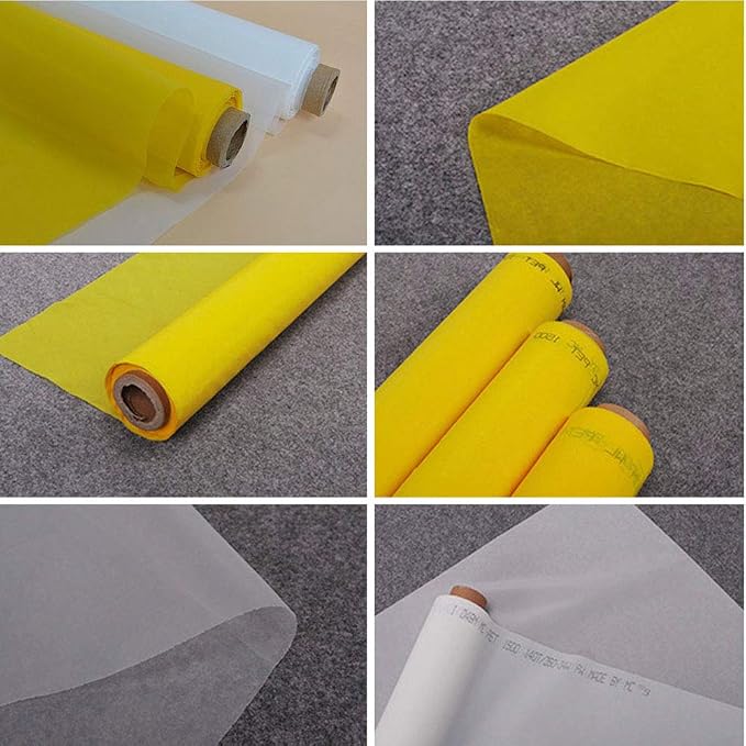 Silk Screen Printing Mesh, 100/110/120/140/160/180/200/250/300Mesh, Filter