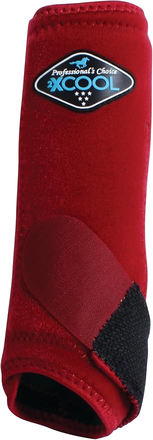 Professional's Choice 2XCOOL Sports Medicine Horse Boots | Protective & Breathable Design for Ultimate Comfort, Durability & Cooling in Active Horses | 2 Pack