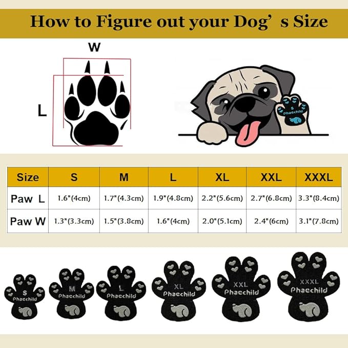 Dog Paw Pads Anti-Slip Grips,Dog Paw Protectors for Senior Dogs on Hot Pavement,Provides Traction to Keep Them from Slipping on Smooth Floors 20 sets-80 Pads Multicolor L