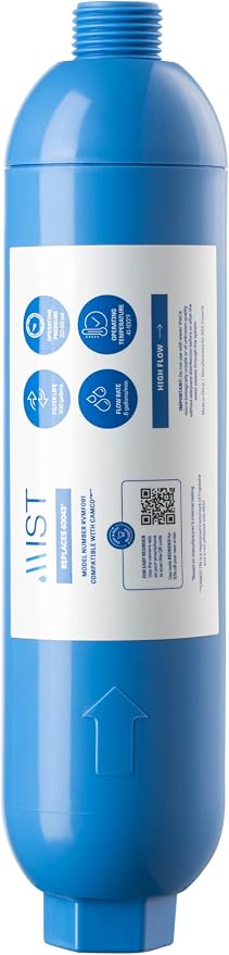 Mist 40043 Replacement for Camco RV Inline Water Filter 40043,