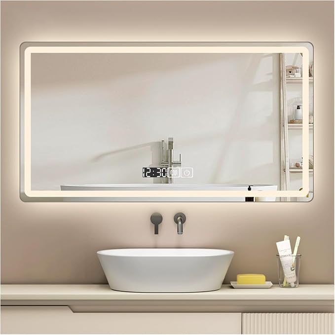Backlit LED Illuminated Bathroom Mirror