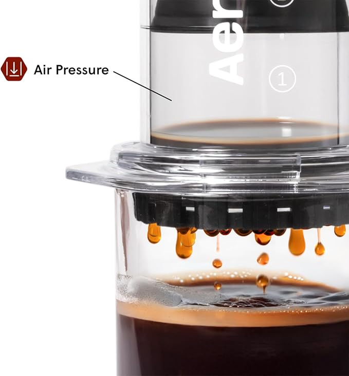 AeroPress Coffee Maker White Paper Micro-Filters, Compostable Coffee Filters