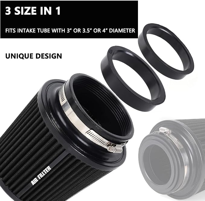 4-Inch Cold Air Intake Filter