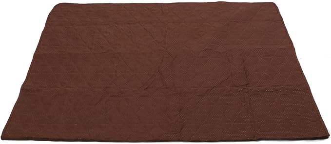 Dog Bed Cover, Slip Washable Pet Blanket for Sofa Couch Furniture Protector, Double Sided TPU Liner for Cats and Puppies, Brown (52x82inch)