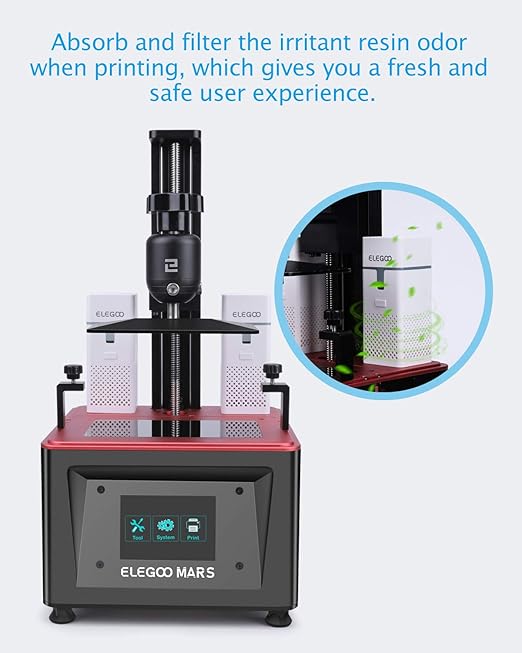 ELEGOO 2PCS Mini Air Purifier