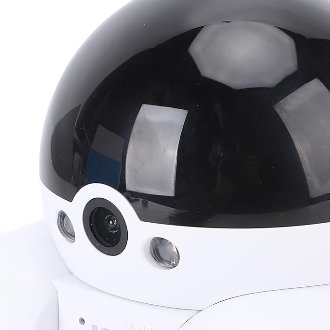 Movable Pet Camera with Double Lens 1080P Dual Rotating Picture Watching Wireless Indoor Security Camera for Cats Dogs