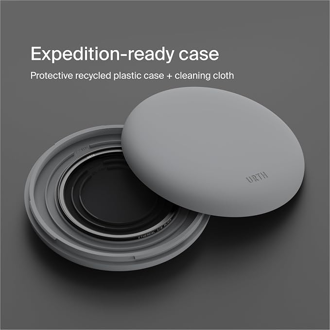 Urth 67mm Magnetic Ethereal Black Mist ⅛ Diffusion Lens Filter