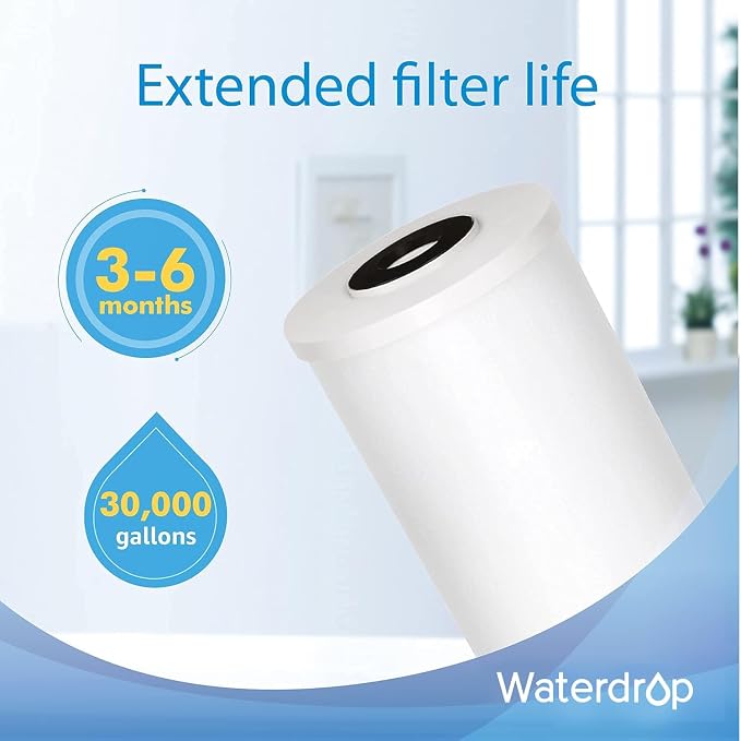 Waterdrop FXHTC Whole House Carbon Water Filter, Replacement