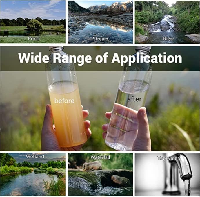 Mini Water Filter NatureNova Portable Emergency Water Filtration