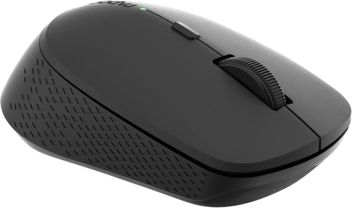 Rapoo Wireless Mouse, M300G Multi-Device Wireless Mouse, Computer USB Mouse, Portable Silent Mouse, Optical Mouse with 6 Buttons, 1AA Battery, 4 DPI Ergonomics Mouse for PC/Laptop/Office