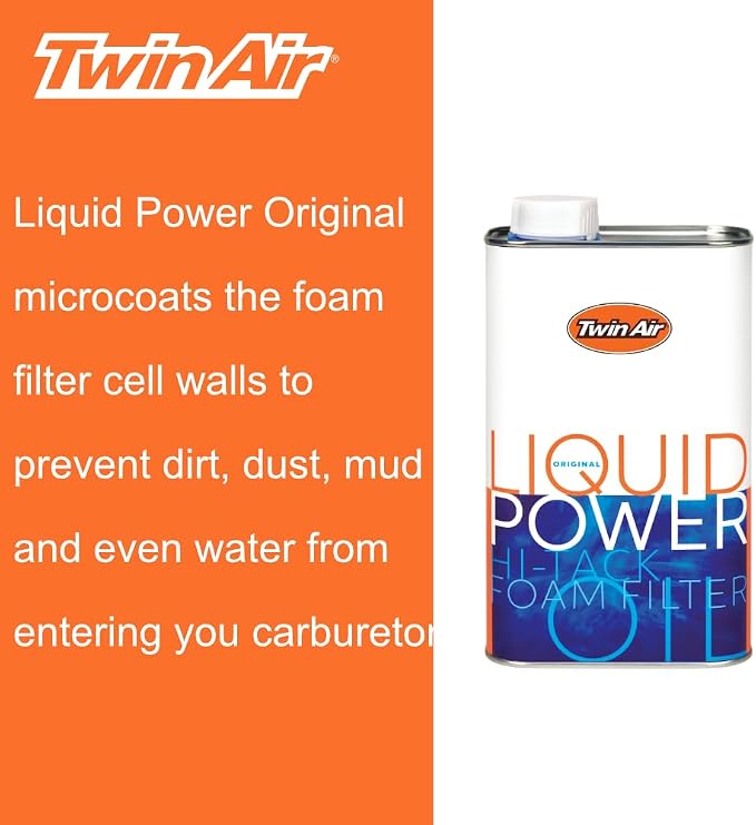 Liquid Power Air Filter Oil
