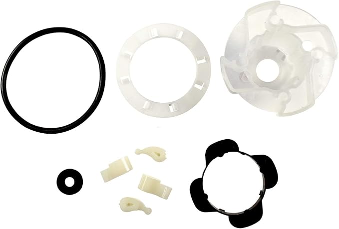 HQRP 4-Pack Washer Agitator Dogs Cam Repair Kit compatible with Inglis IJ43001 IK45000 IL45000 IM43000 IP42000 IS42000 IS43000 ITW4300SQ0 ITW4700YQ1 IV46000 IV46001 IV48000 IV48001