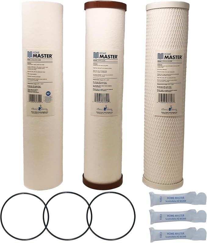 Home Master Whole House 4-Layer Sediment 25 to 1 Micron, Radial Flow GAC Carbon