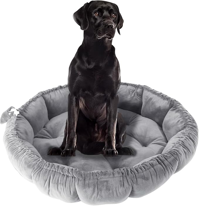 Dog Beds, Couch Cover for Dogs Washable,Round Dog Bed