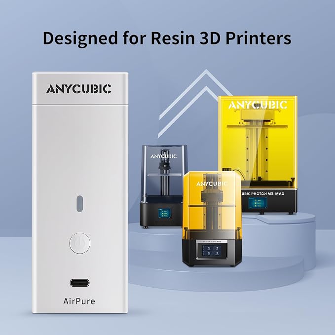 ANYCUBIC Mini Purifier 3D Printer Accessories, Lightweight Ultra Quiet Purifier