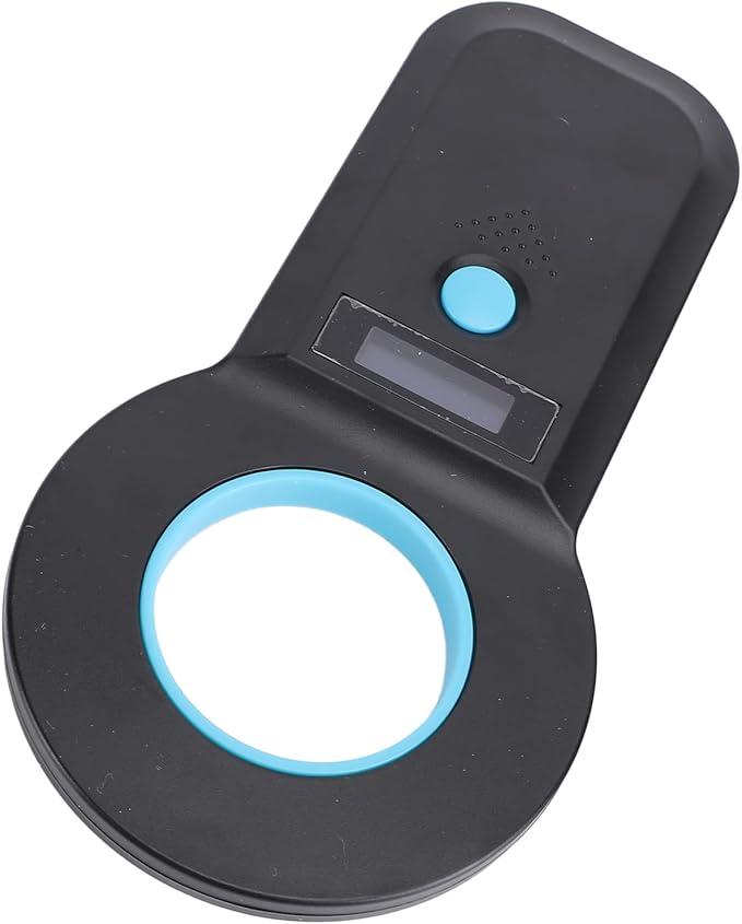 Zunate Portable Handheld Pet Microchip Scanner, Bluetooth & USBC Animal Chip Reader with 128 Data Storage, Supports EMID FDXB ISO11784/85, Fast <100ms Reading