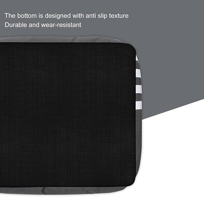 Dog Beds for Small Medium Dogs & Cats, Waterproof Dog Sofa with Removable Cover, Sleeping Warming Dog Bed & Furniture, Soft and Comfy Dog Couch Bed with Non-Slip Bottom (36.6"X28.3"X6.3",Blue)