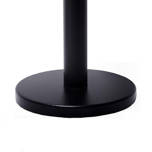 VIP Crowd Control Retractable Belt Stanchion Queue Safety Barrier Set, 36" Ht, 78" Black Belt + Wall Bracket (6 Posts+WBracket)