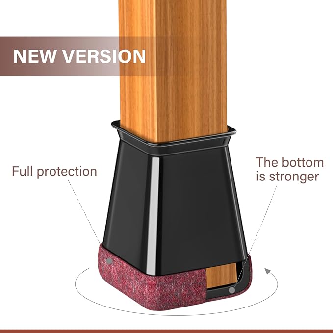 Chair Leg Floor Protectors Square Chair Leg Protectors