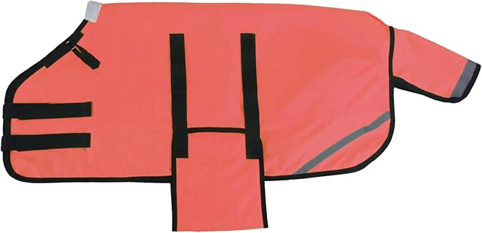 Foal/Mini Horse Size 30"-48" Waterproof & Breathable 300 Denier Winter Turnout Blanket with 150g Polyfill Fluorescencered Medium