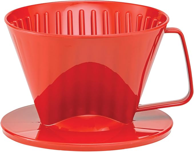 Fino Pour-Over Coffee Brewing Filter Cone, Number 1-Size, Brews 1 to 2-Servings