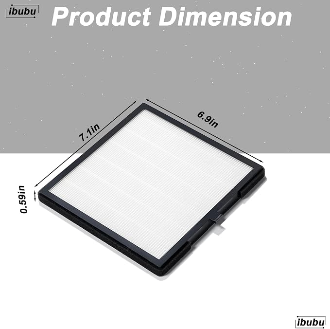 Nail Dust Collector Replacement Filters, 1 Pack Nail Tech Dust Collector Filter