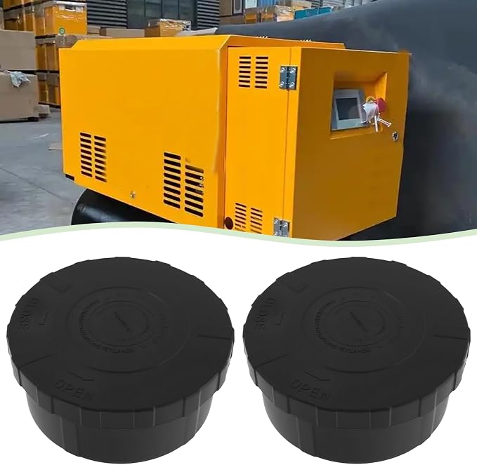 eMagTech 2PCS Air Compressor Silencer 3/4 Inch 25mm Compatible