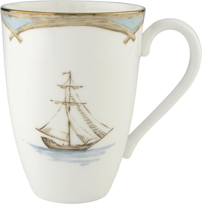 Lenox British Colonial Tradewind Porcelain Mug Set