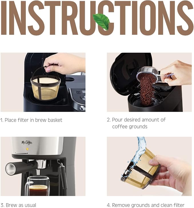 4 Cup Reusable Filter Basket