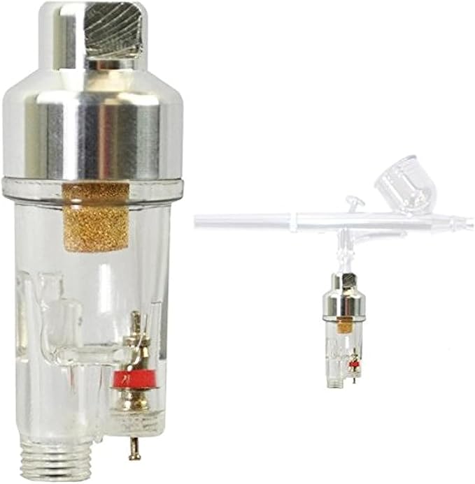 Master Airbrush In-Line Mini Air Filter Water Trap