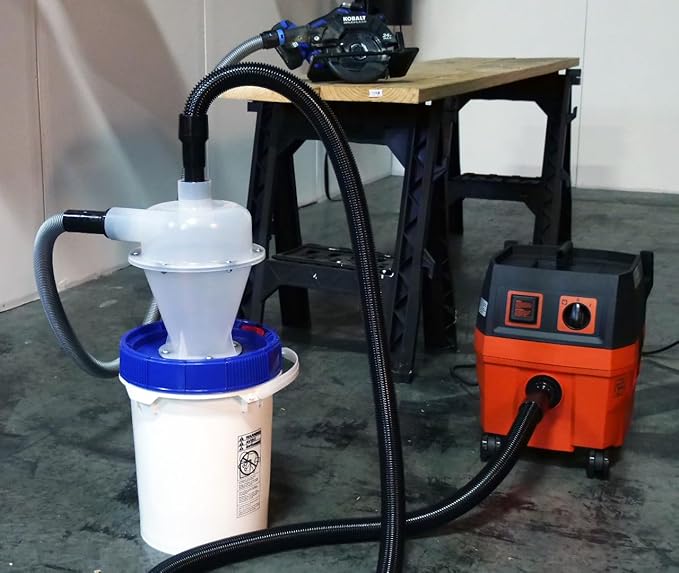 Assembled Quick Click Dust Separator