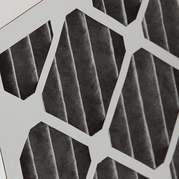 Nordic Pure 20x25x2 Furnace Air Filters MERV 10 Pleated Plus Carbon 3 Pack