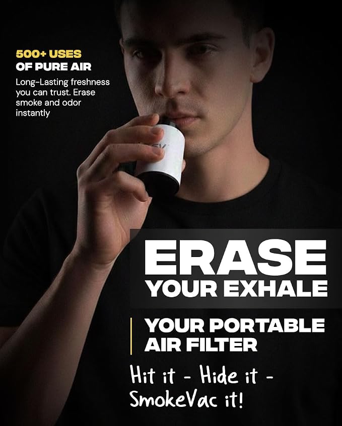 SmokeVac Handheld Personal Air Filter