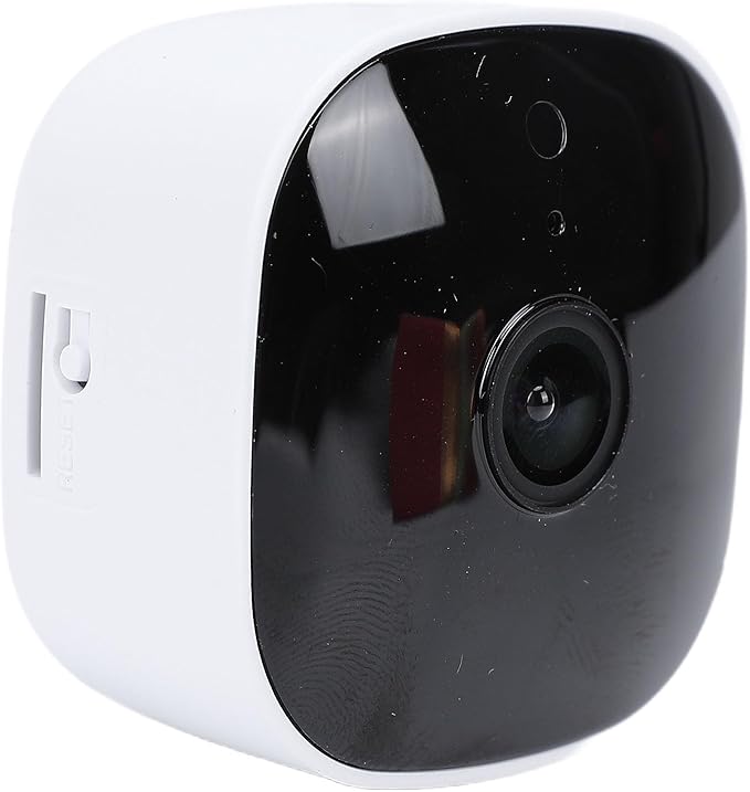 Vikye 5G 2.4G WiFi Wireless 2K Window Camera for Home Security 140° Wide Angle Pet Friendly Monitoring, White