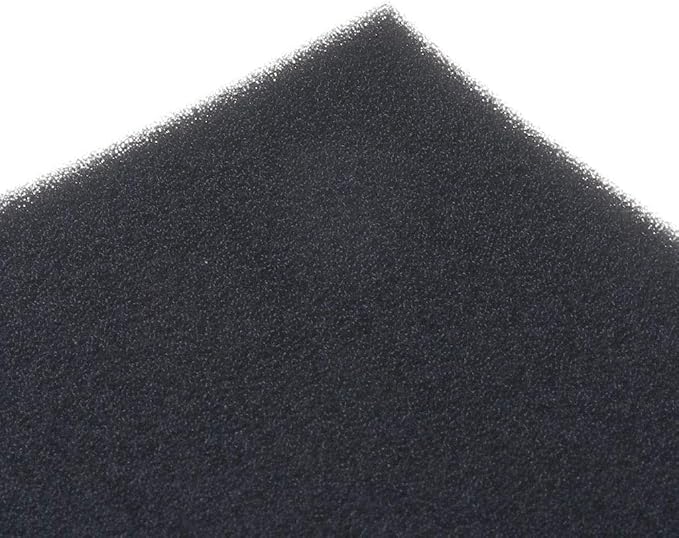 PC Cooler Fans Filter Computer Mesh Black Sponge 60ppi Density Filter