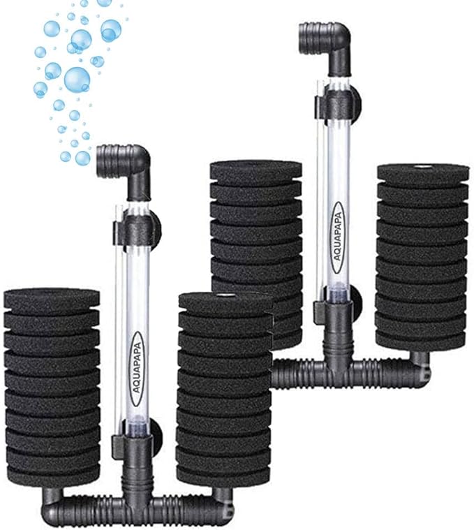 Aquarium Bio Sponge Filter 2 PCS