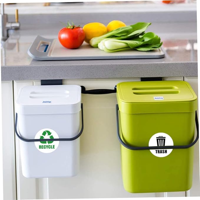 Garbage Classification Labels Self-Adhesive Bin Stickers
