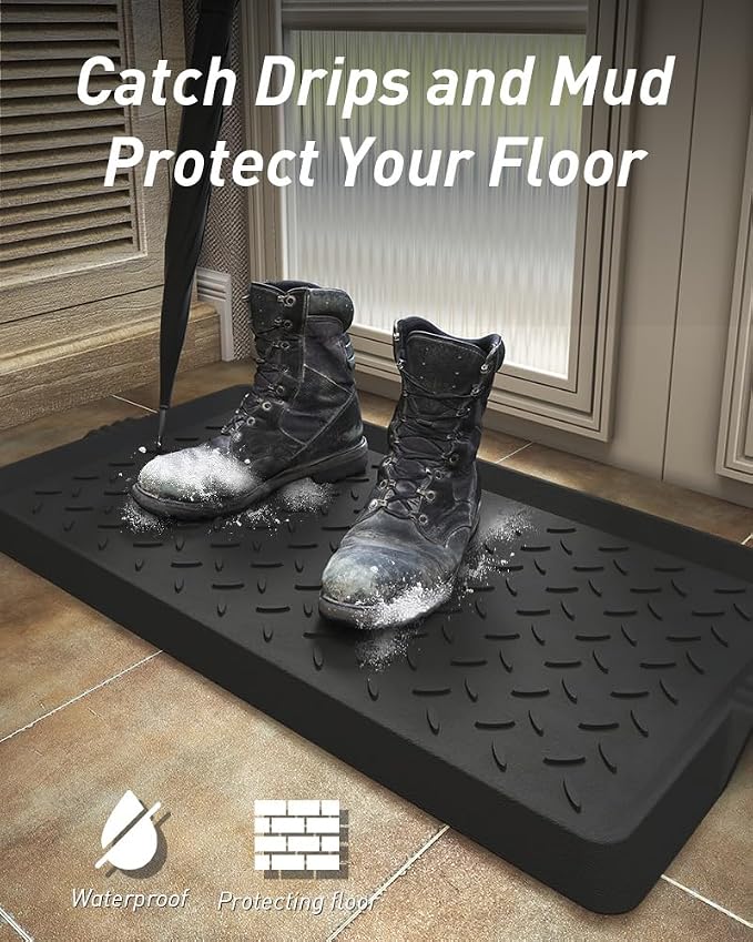 SUPENUIN Boot-Tray Heavy Duty Rubber Mat